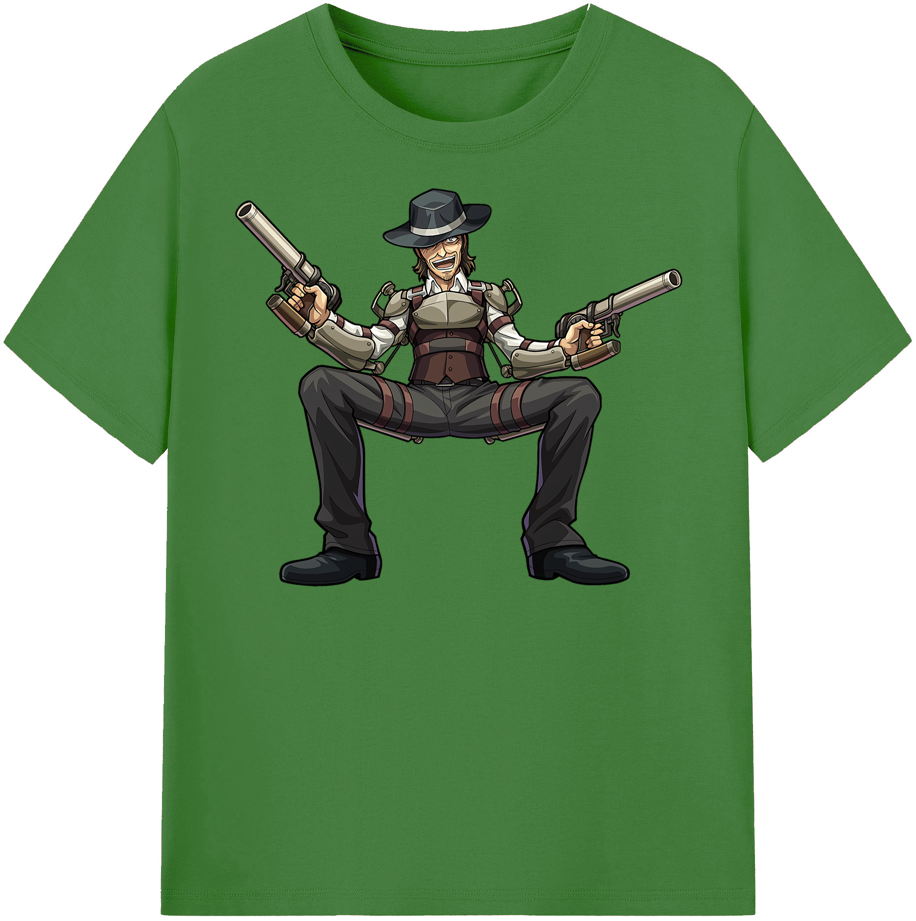 （画像用） 進撃の巨人 ケニー·アッカーマン Attack on Titan Kenny Ackerman レディースカジュアルプリントTシャツ（綿100％）